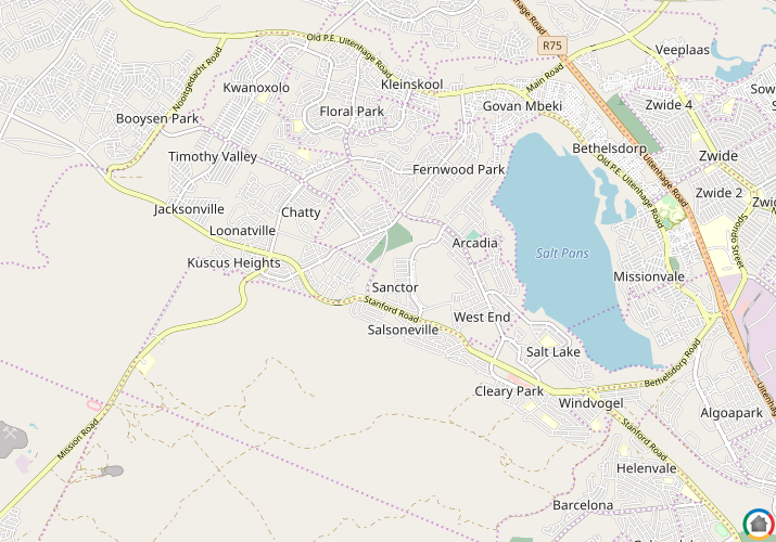 Map location of Sanctor